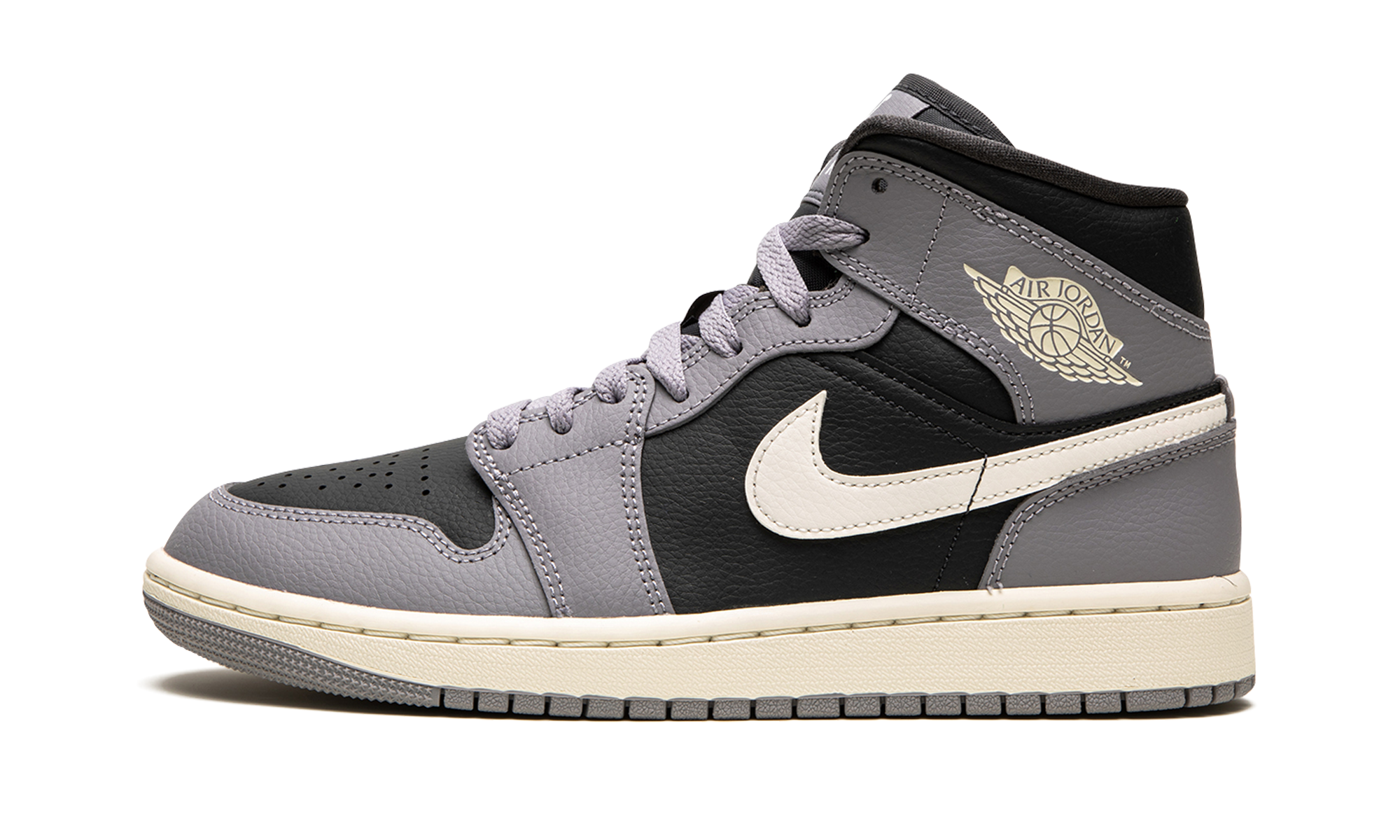Air Jordan 1 Mid Cement Gray