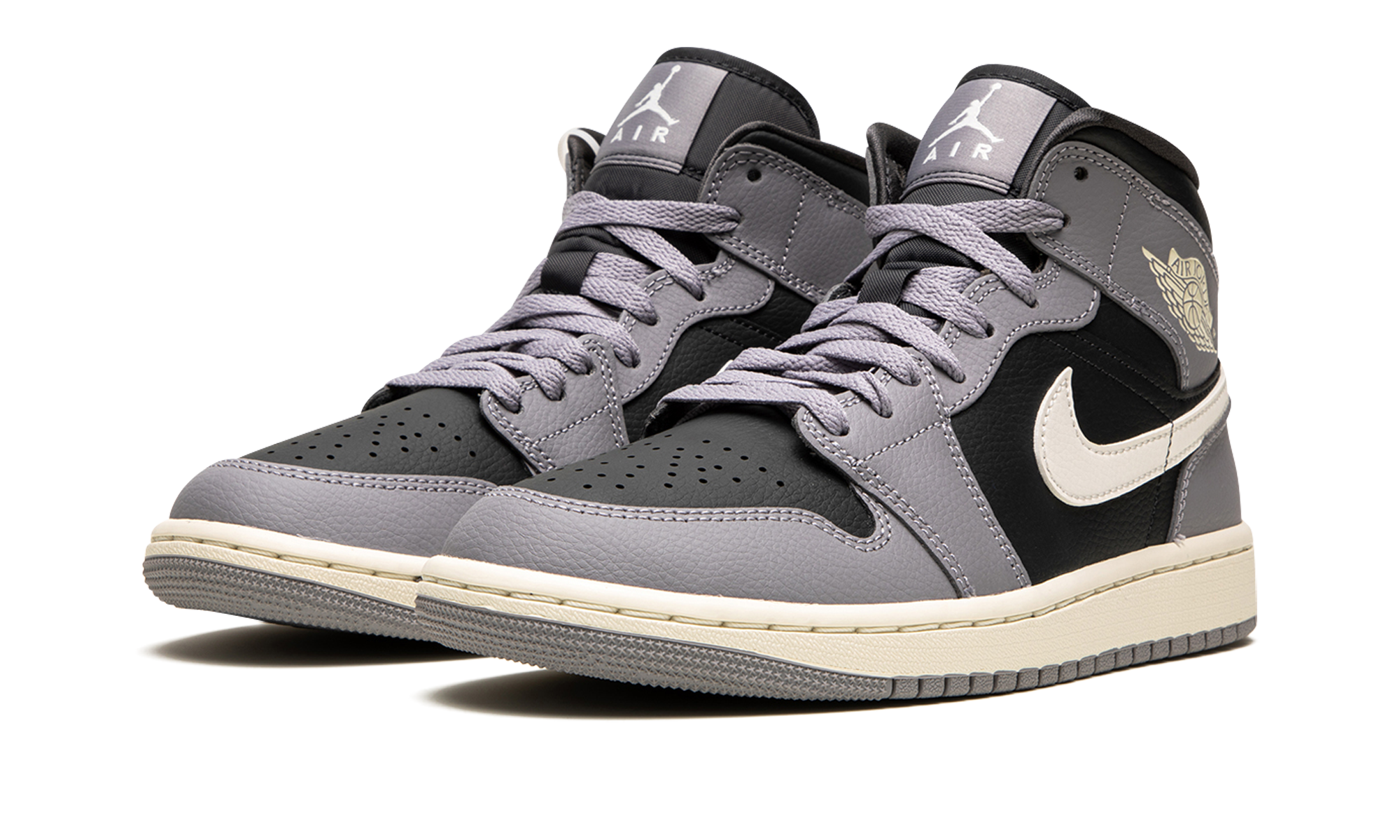 Air Jordan 1 Mid Cement Gray