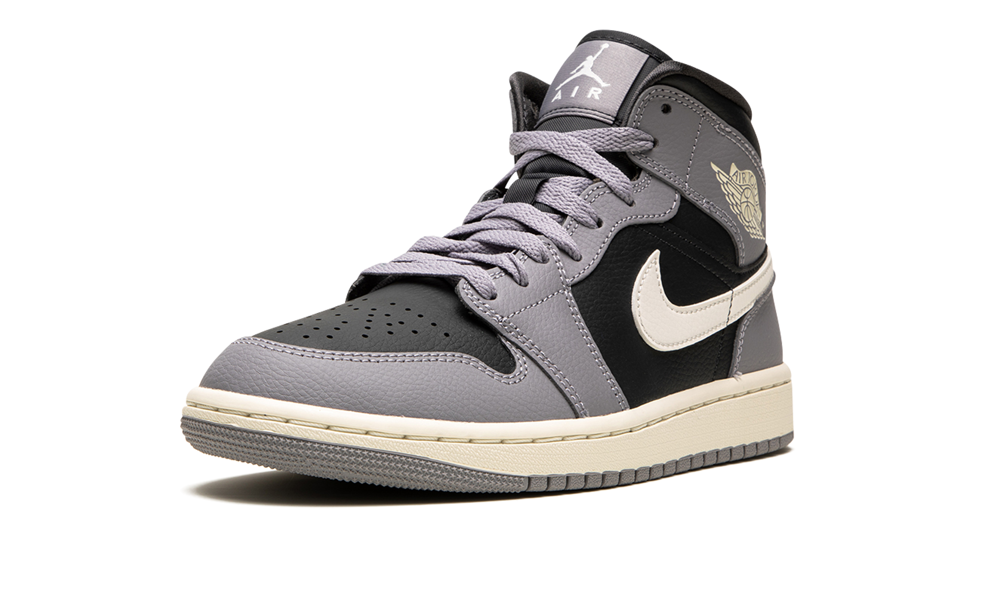 Air Jordan 1 Mid Cement Gray