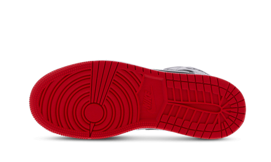 Air Jordan 1 Mid Cement Gray Red