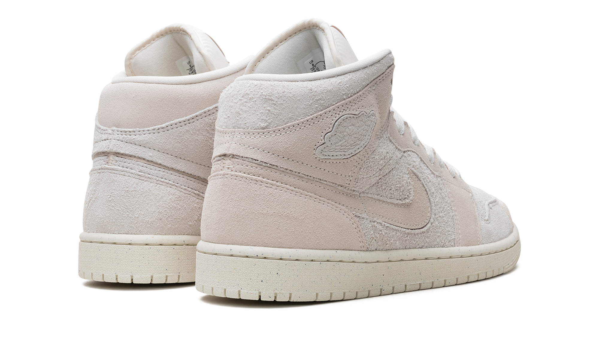 Air Jordan 1 Mid Craft Suede Ivory