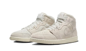 Air Jordan 1 Mid Craft Suede Ivory