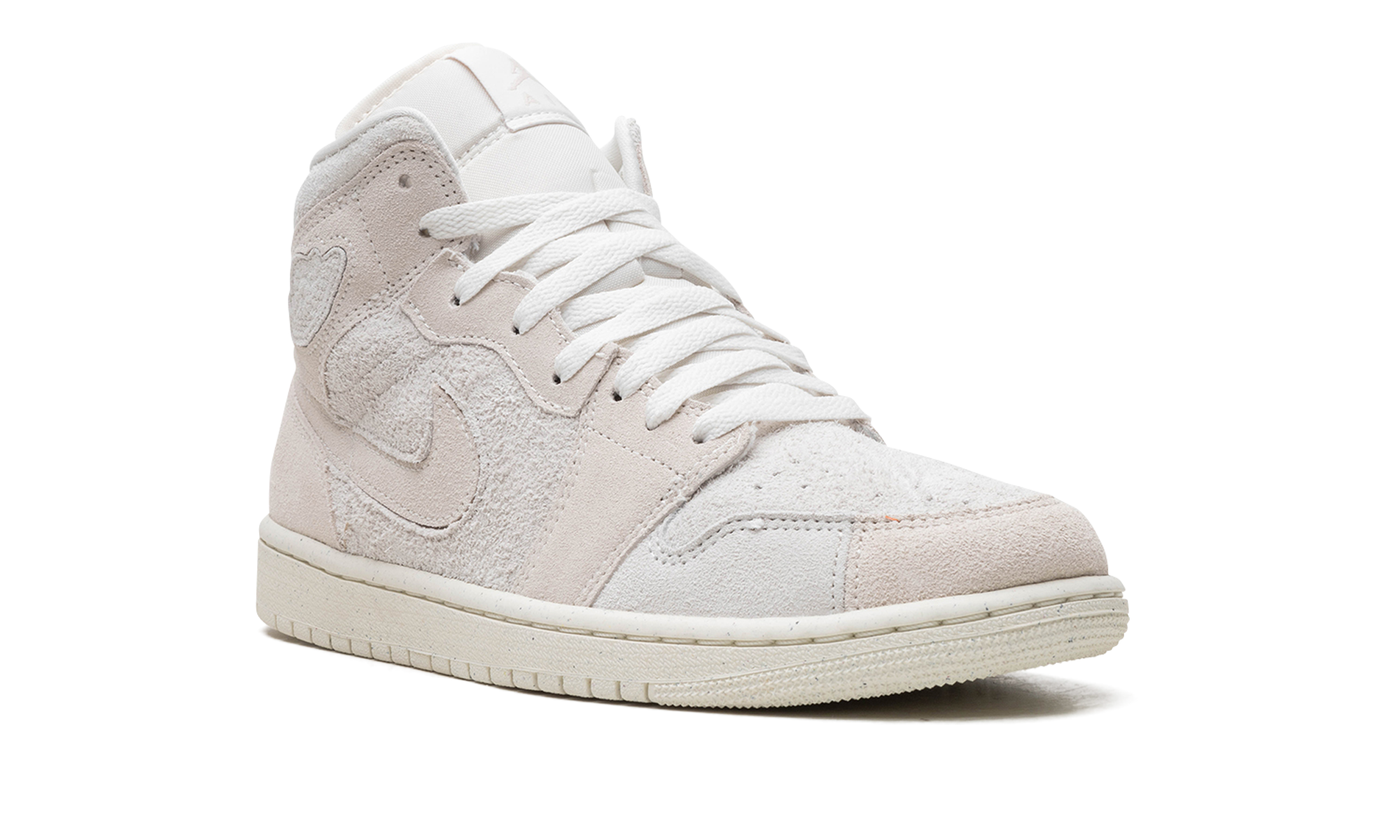 Air Jordan 1 Mid Craft Suede Ivory