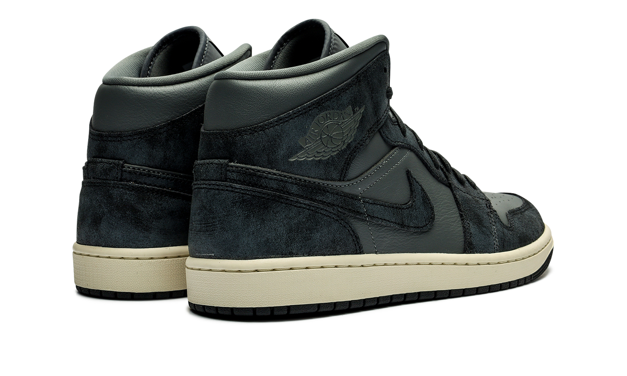 Air Jordan 1 Mid Distressed Smoke Gray