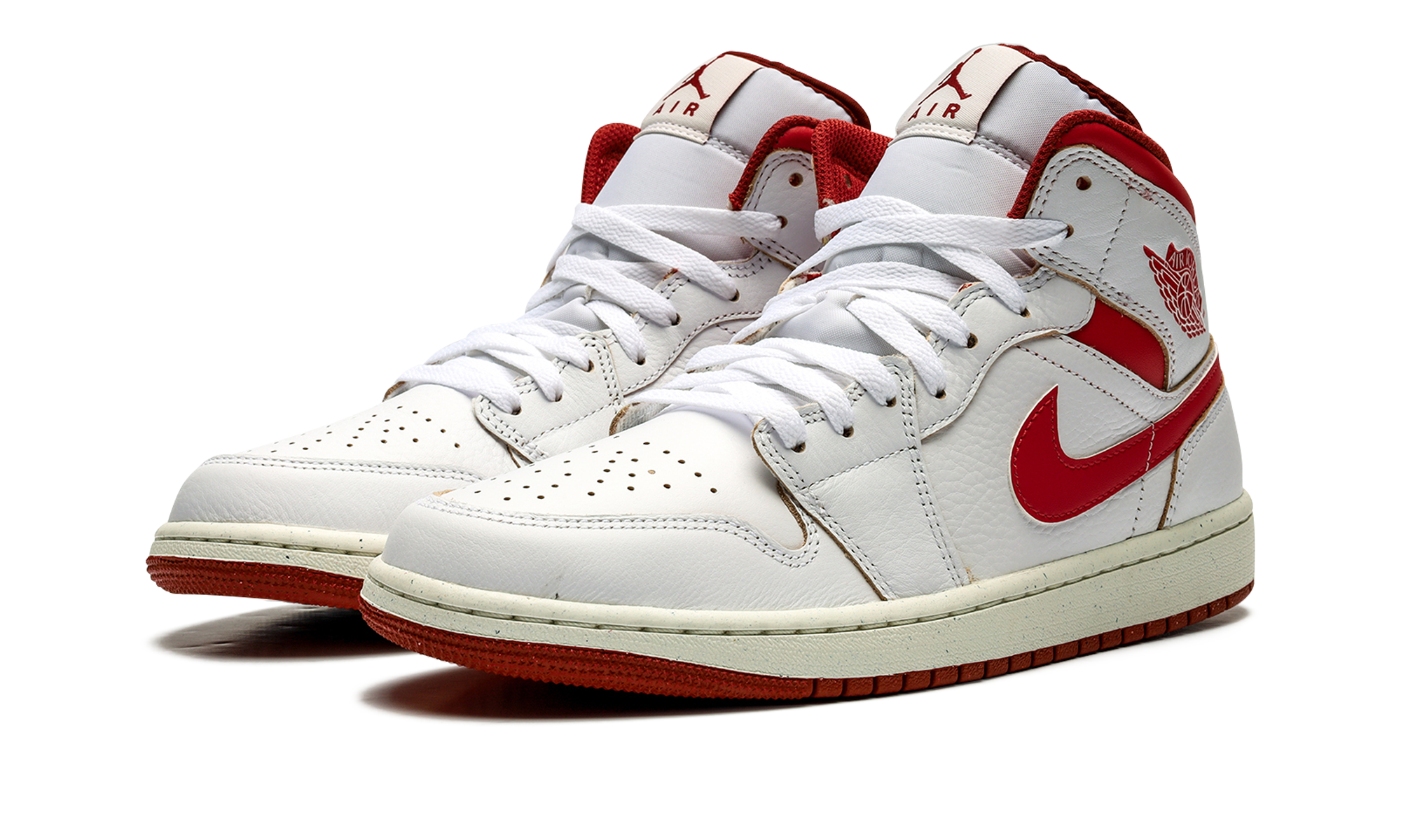 Air Jordan 1 Mid Dune Red