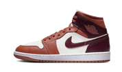 Air Jordan 1 Mid Dusty Peach Night Maroon