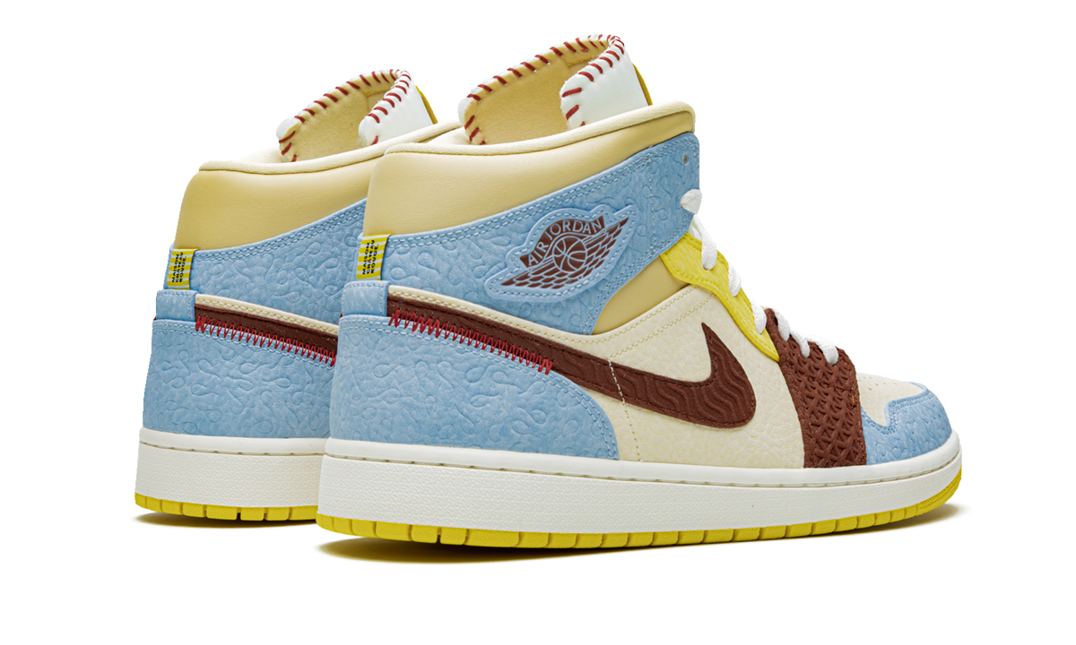 Air Jordan 1 Mid Fearless Maison Château Rouge