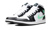 Air Jordan 1 Mid Green Glow