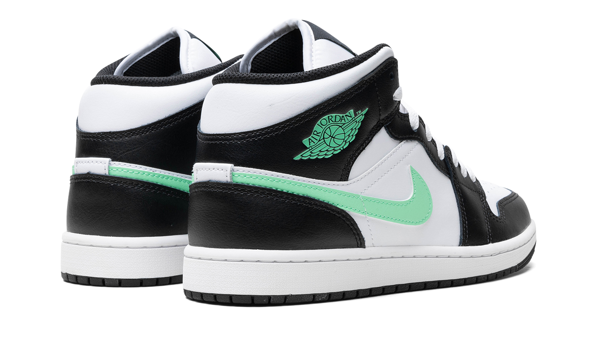 Air Jordan 1 Mid Green Glow