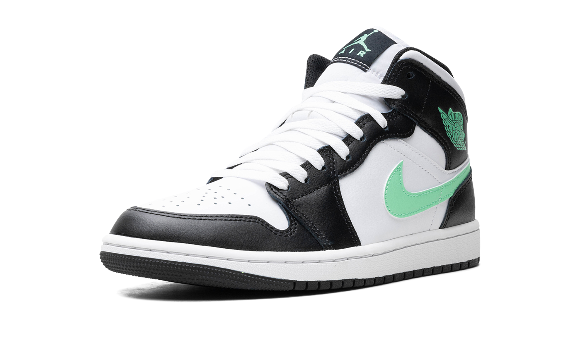 Air Jordan 1 Mid Green Glow