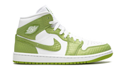 Air Jordan 1 Mid Green Python