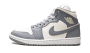 Air Jordan 1 Mid Grey Sail