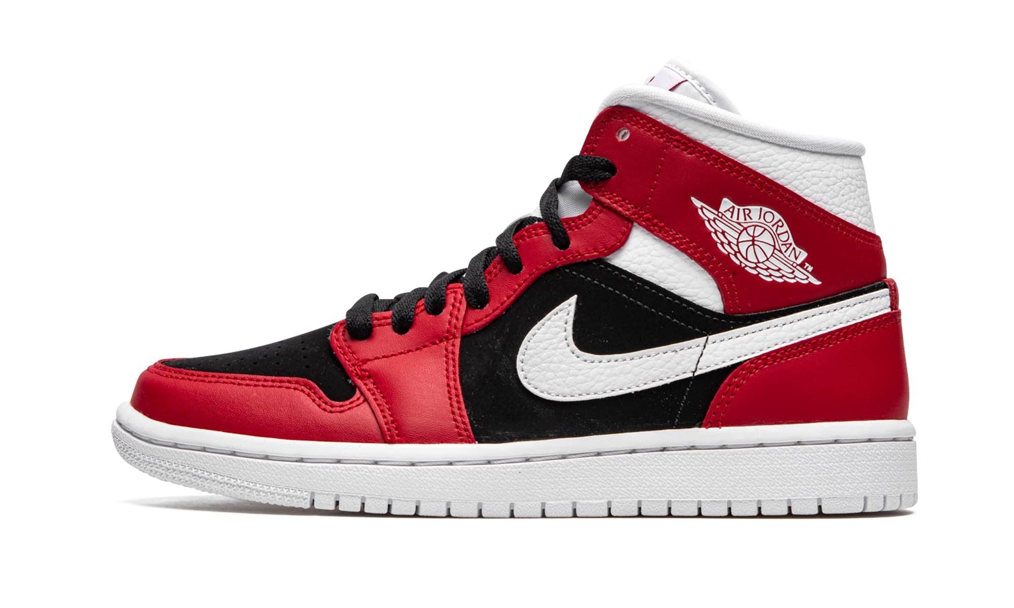 Air Jordan 1 Mid Gym Red Black (W) 1