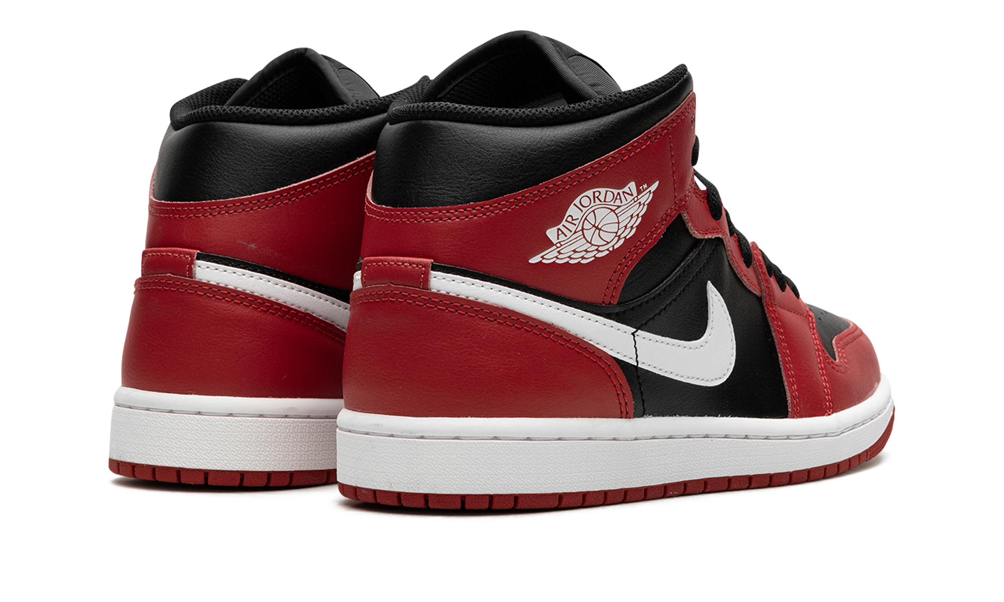 Air Jordan 1 Mid Gym Red Black White (2024) 3