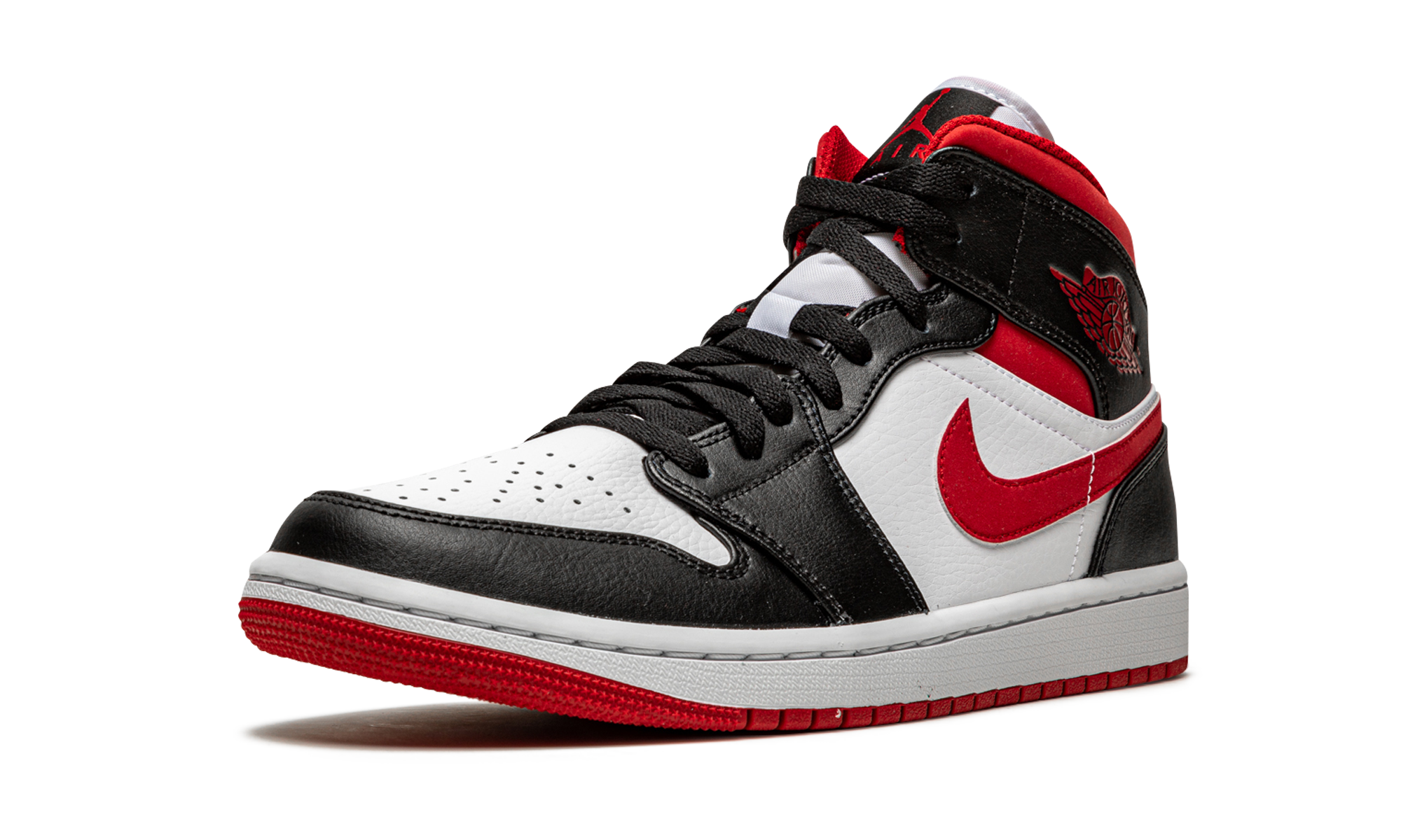 Air Jordan 1 Mid Gym Red Black White