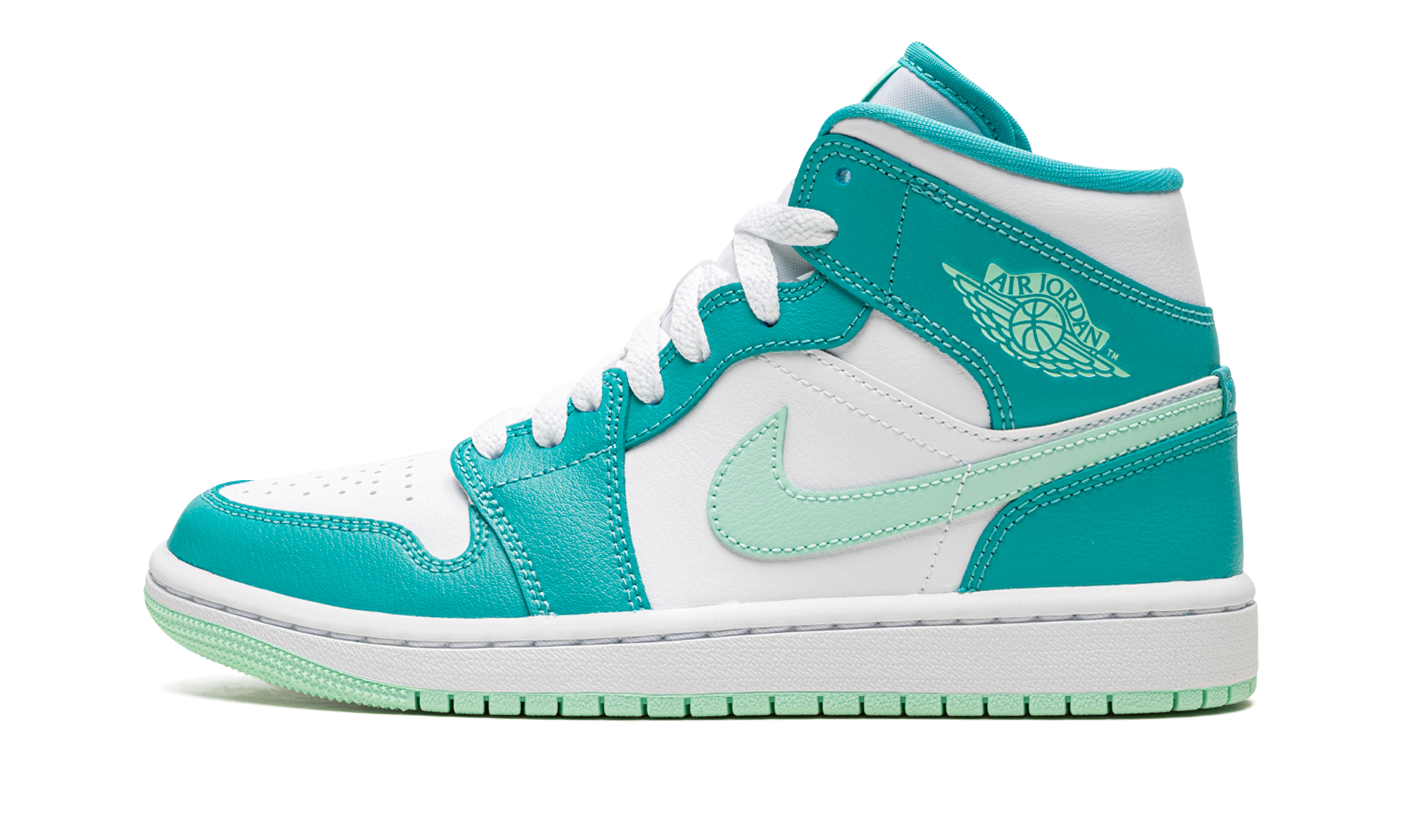 Air Jordan 1 Mid Island Green (W) 2