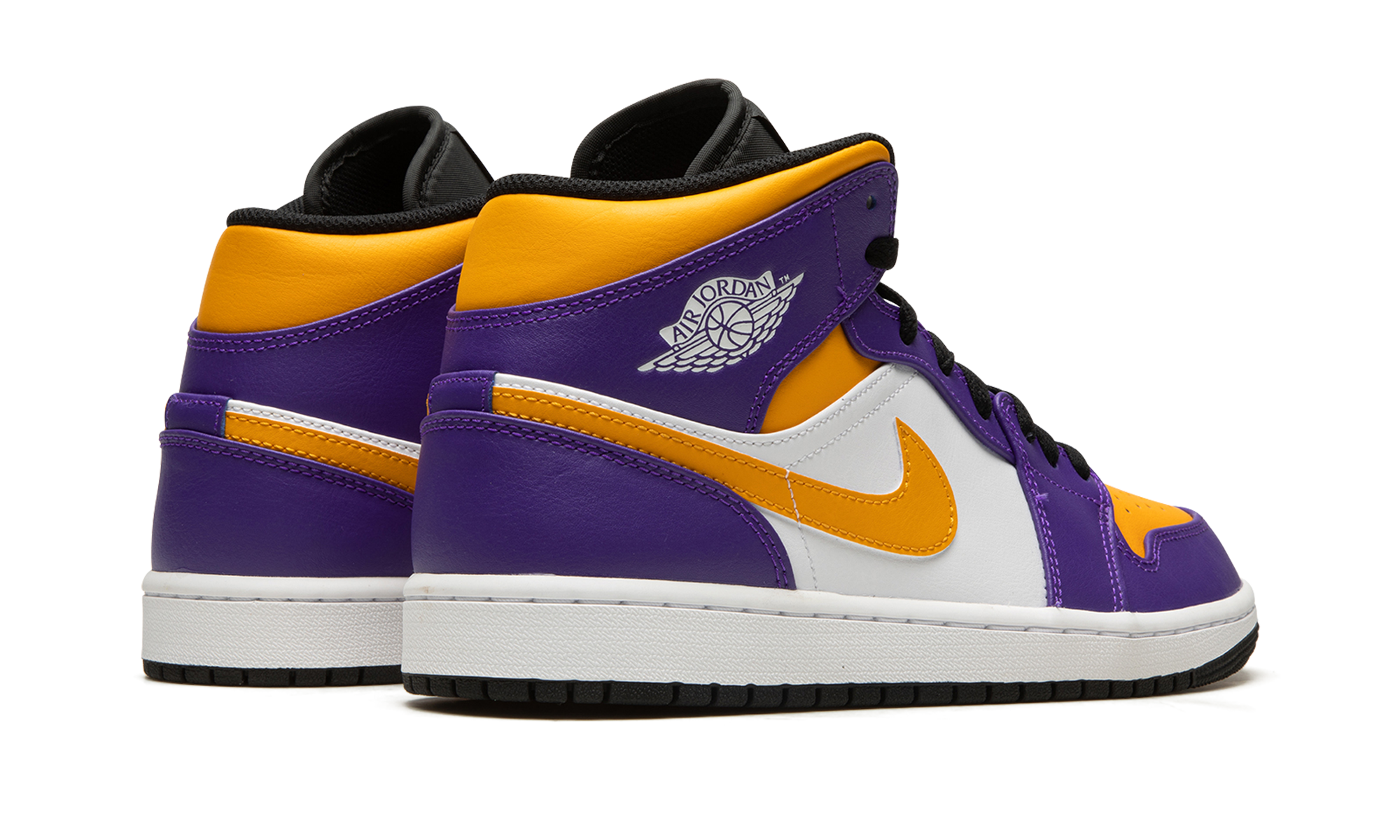 Air Jordan 1 Mid Lakers (2022) 4