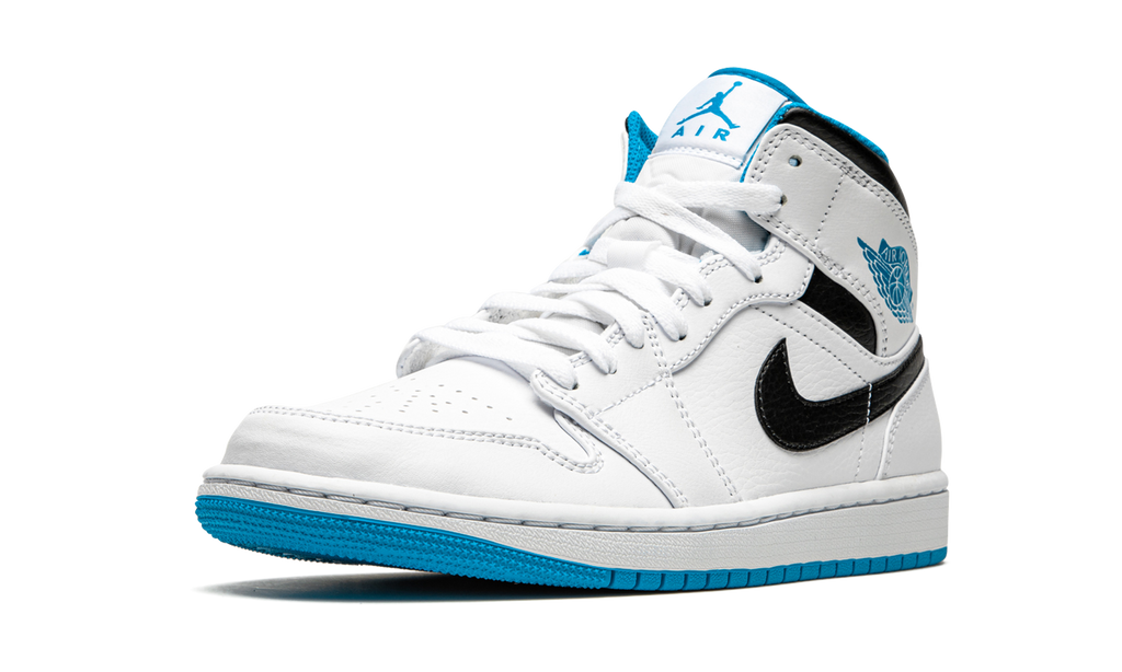 Air Jordan 1 Mid Laser Blue 5