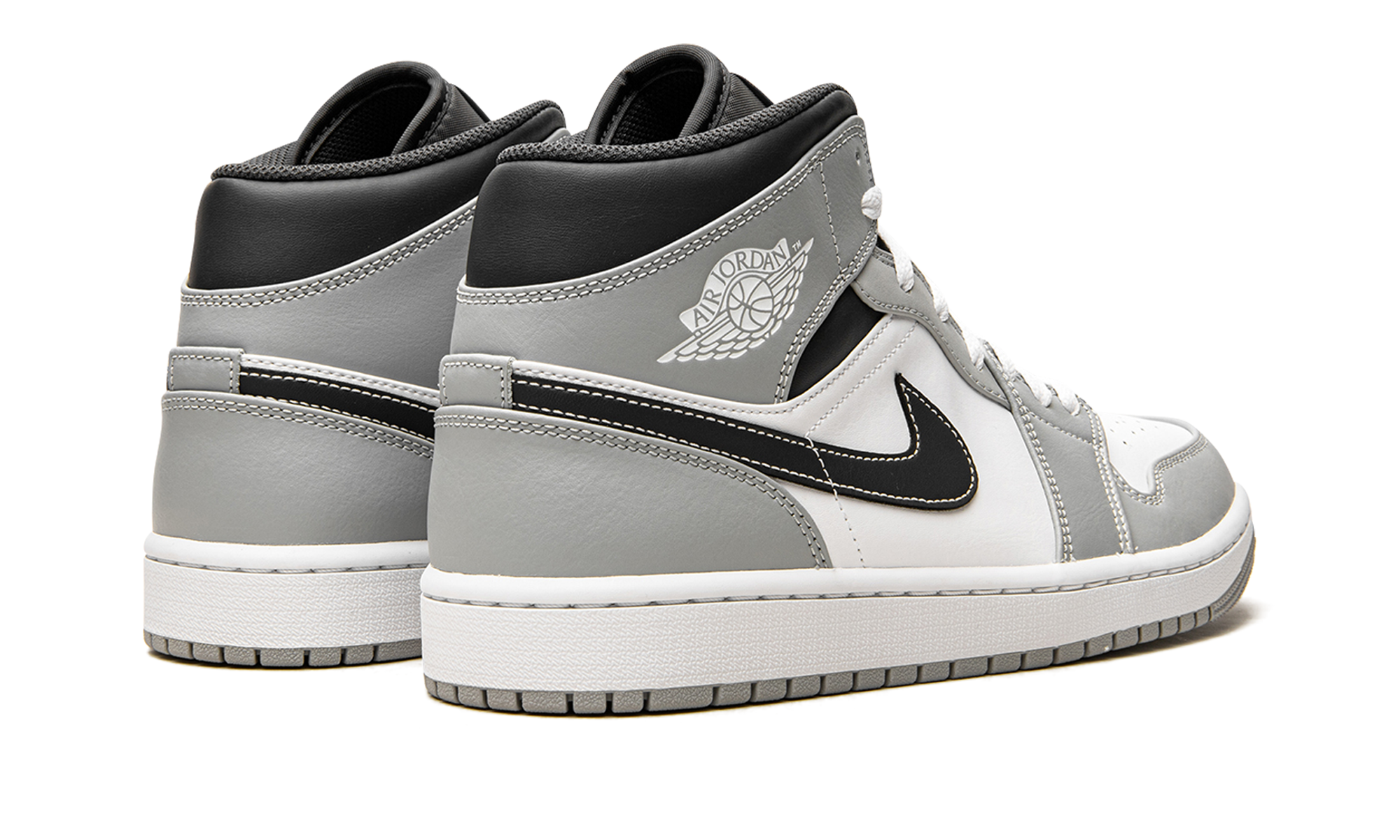 Air Jordan 1 Mid Light Smoke Grey Anthracite