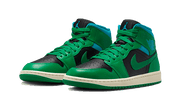 Air Jordan 1 Mid Lucky Green Aquatone