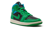 Air Jordan 1 Mid Lucky Green Aquatone