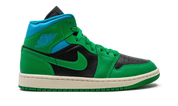 Air Jordan 1 Mid Lucky Green Aquatone
