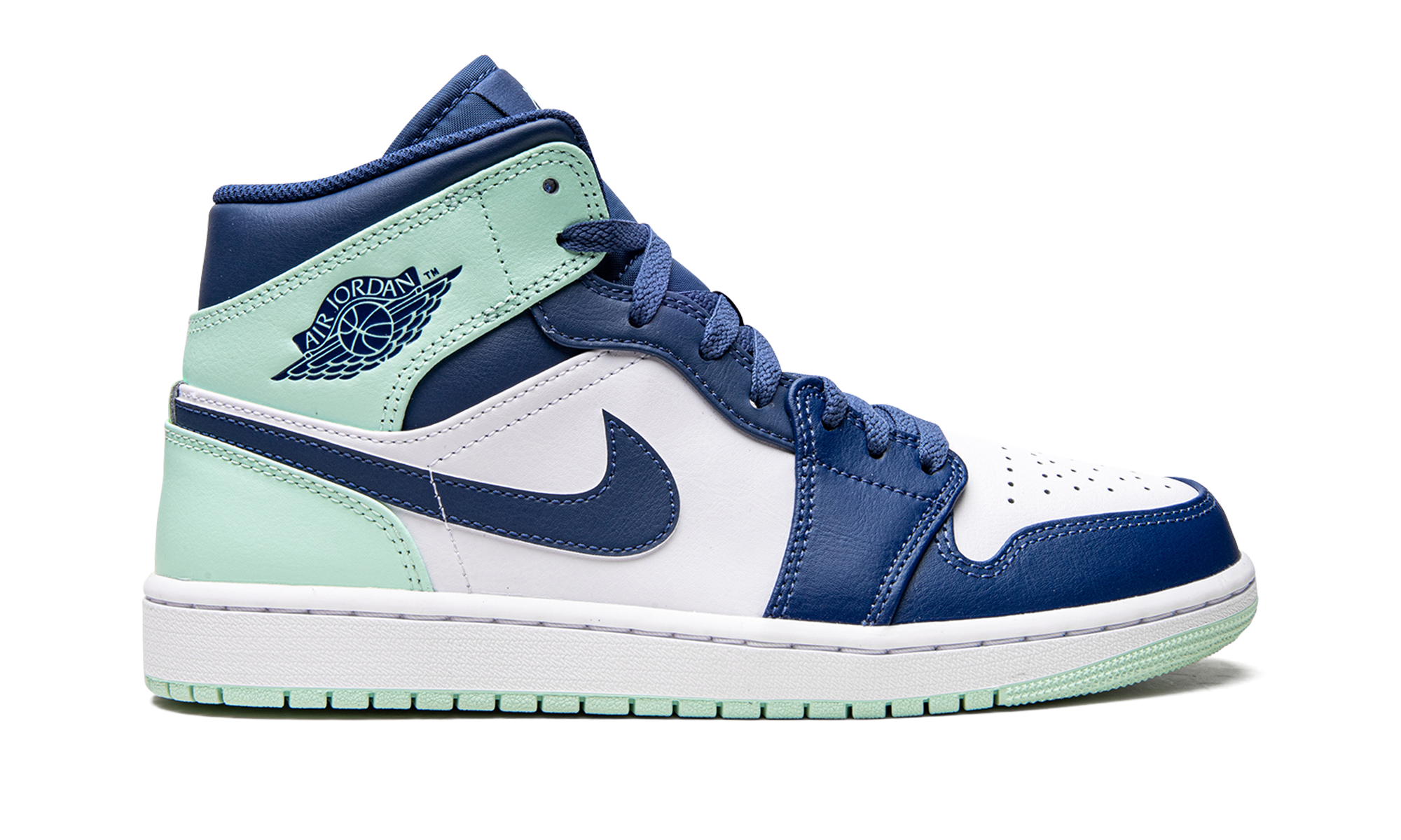 Air Jordan 1 Mid Mystic Navy Mint Foam