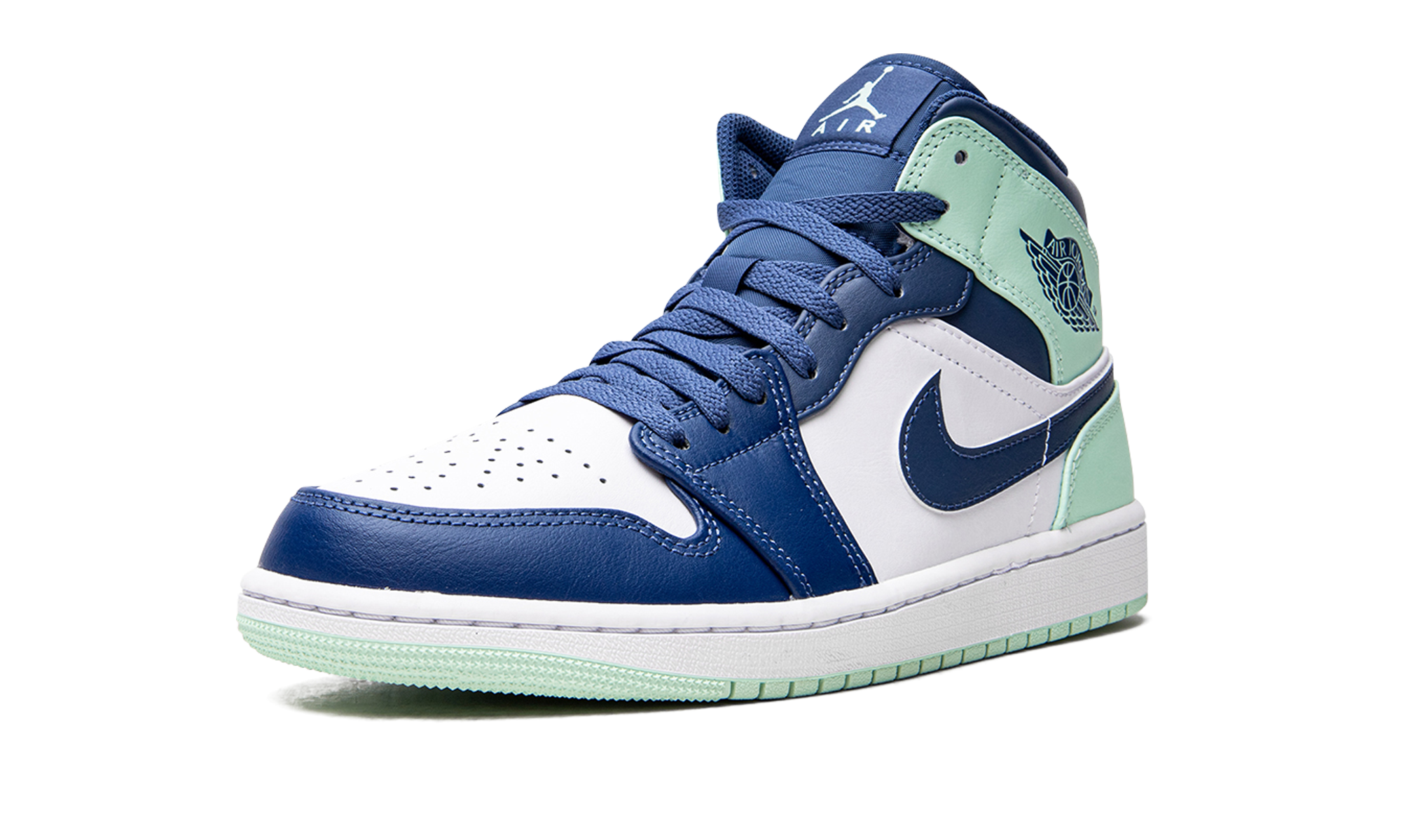 Air Jordan 1 Mid Mystic Navy Mint Foam