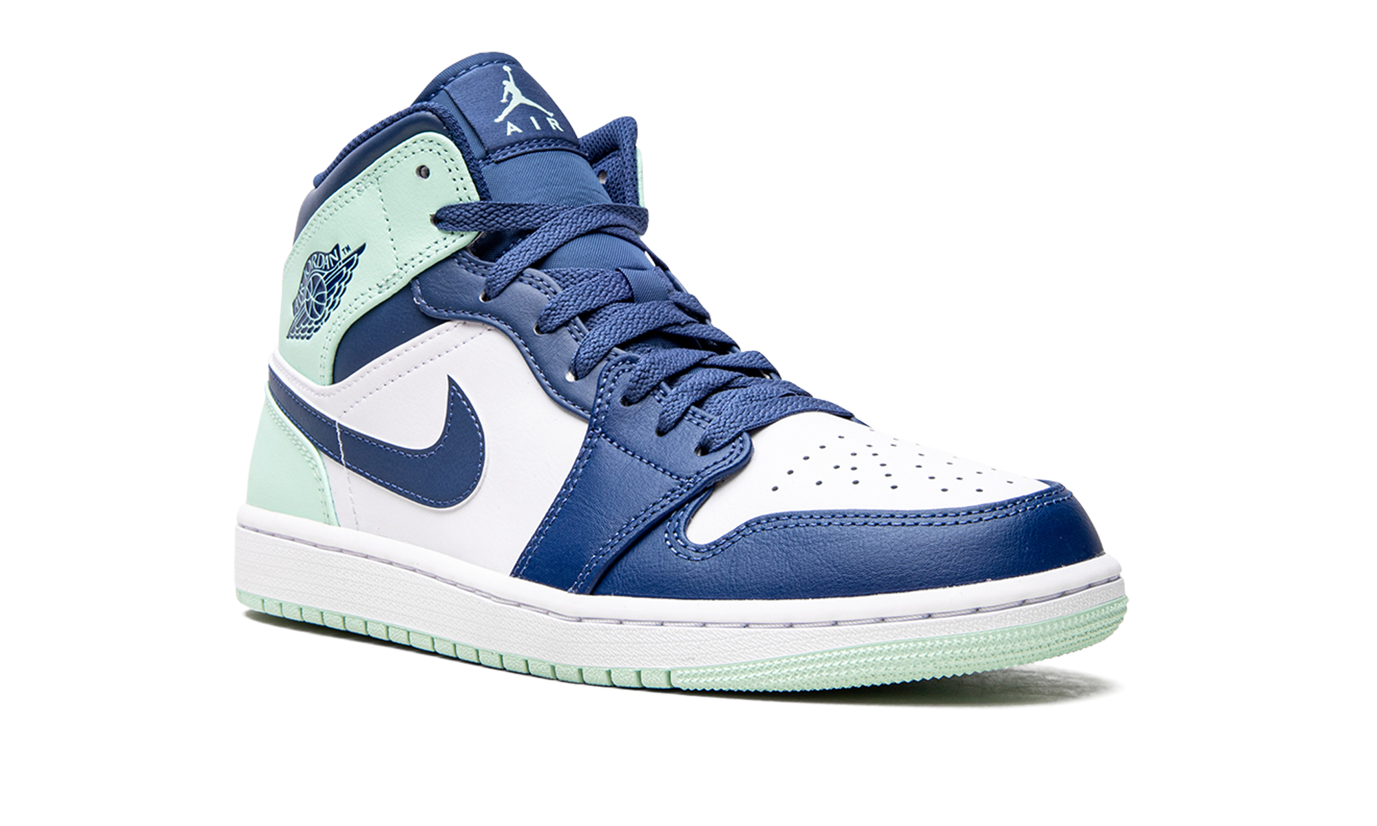 Air Jordan 1 Mid Mystic Navy Mint Foam