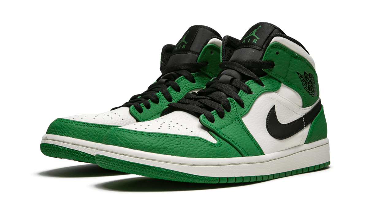 Air Jordan 1 Mid Pine Green (2018) 3