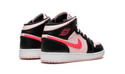 Air Jordan 1 Mid Pink Crimson (GS) 4