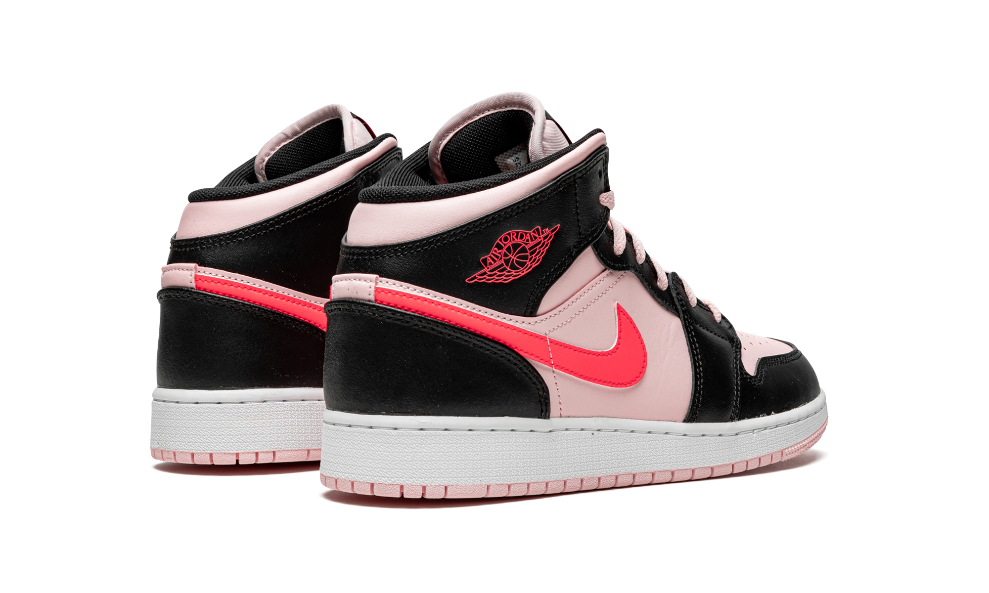 Air Jordan 1 Mid Pink Crimson (GS) 4