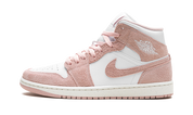 Air Jordan 1 Mid Pink Suede