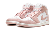 Air Jordan 1 Mid Pink Suede