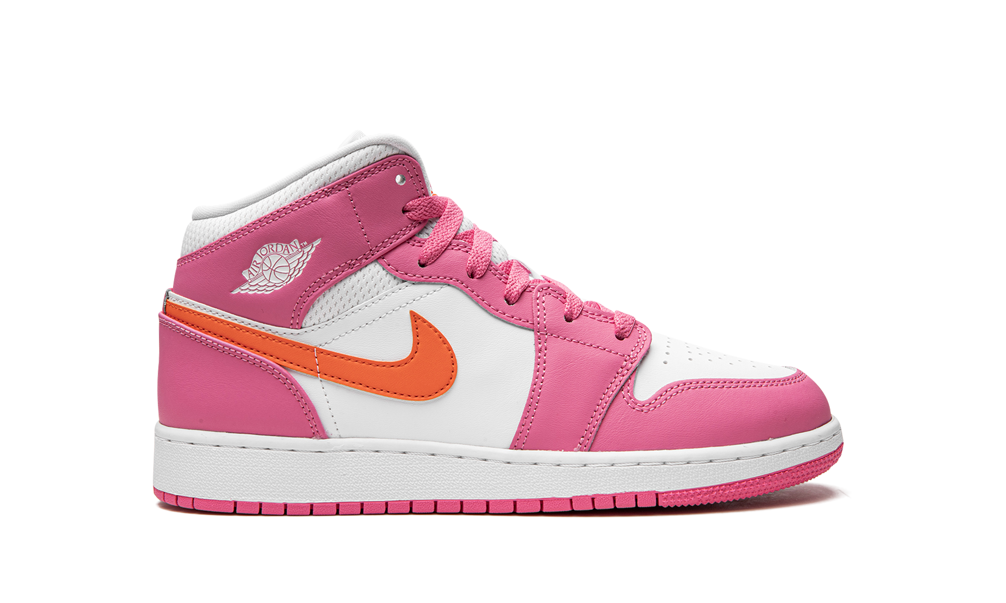 Air Jordan 1 Mid PINKSICLE SAFETY Orange