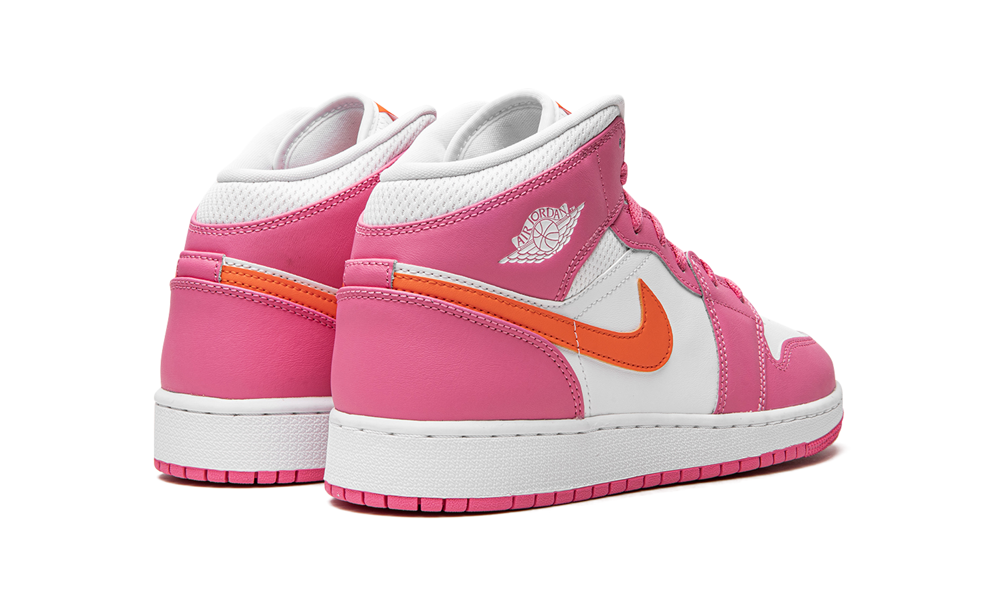 Air Jordan 1 Mid PINKSICLE SAFETY Orange