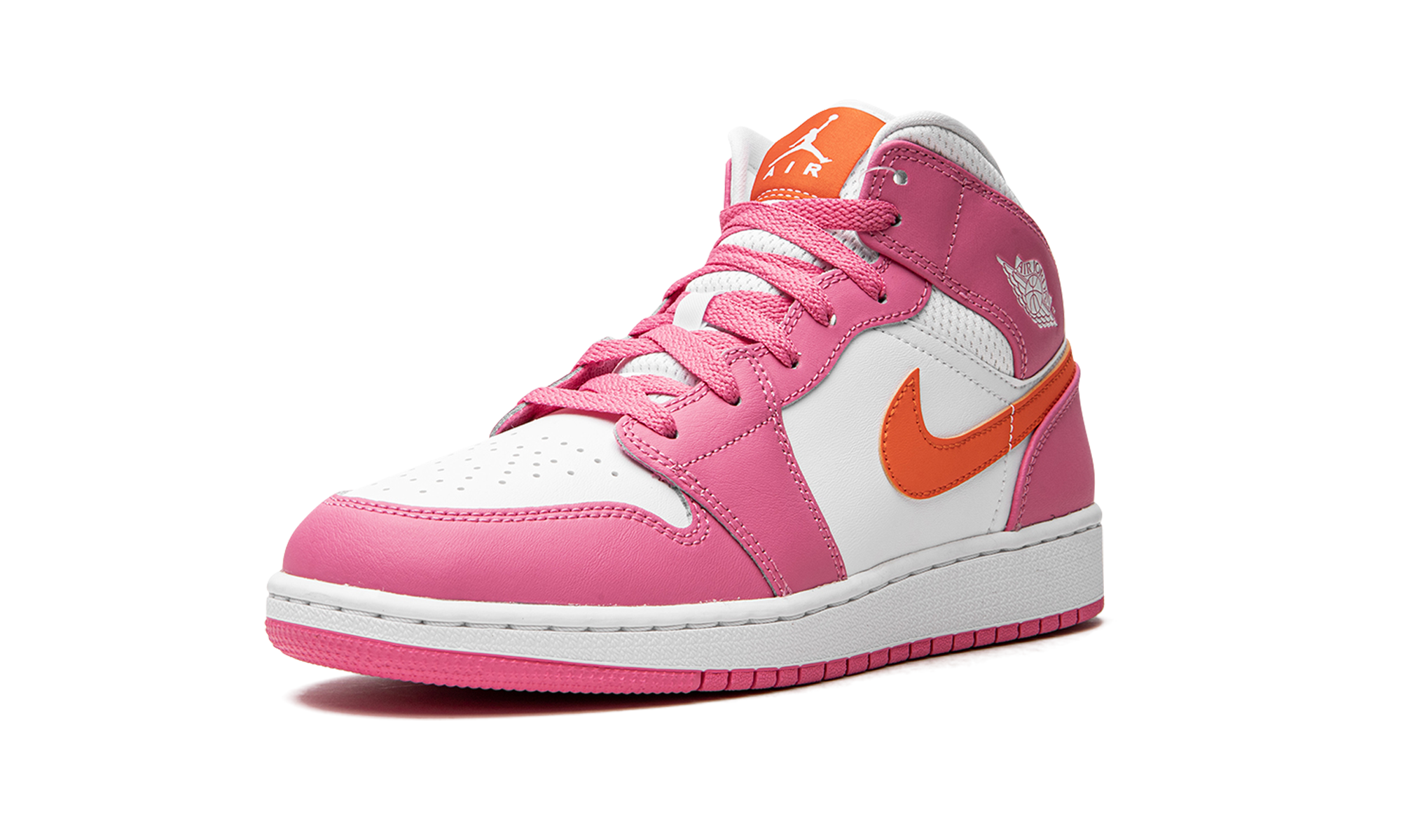 Air Jordan 1 Mid PINKSICLE SAFETY Orange