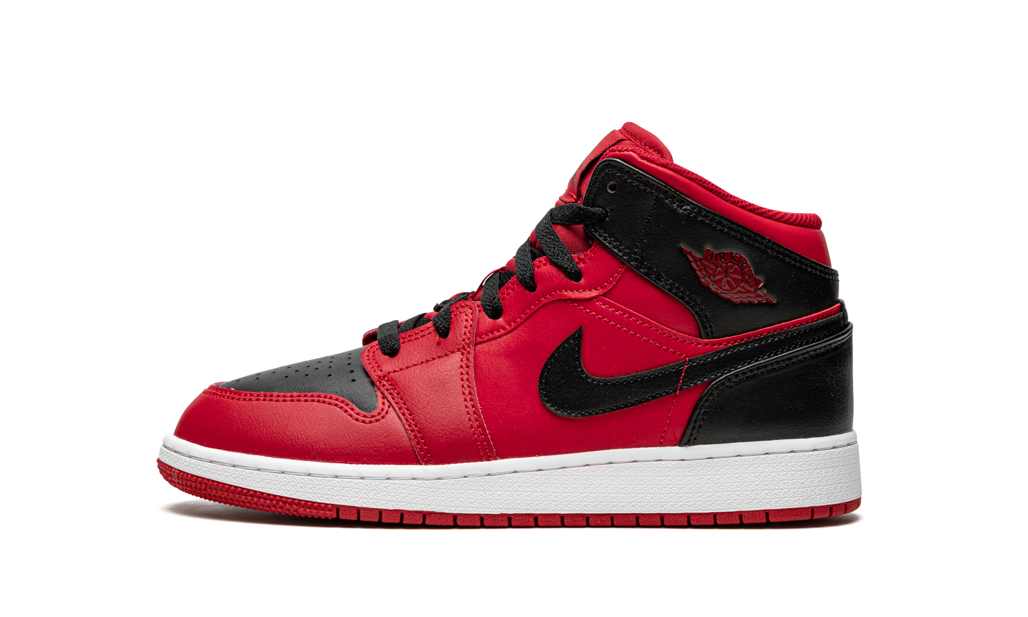 Air Jordan 1 Mid Reverse Bred 2021 (GS) 2