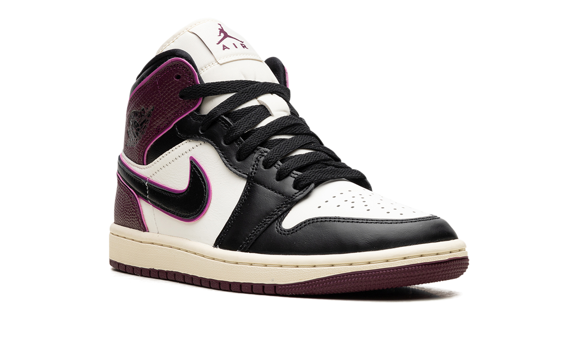 Air Jordan 1 Mid SE Bordeaux (W) 2