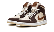 Air Jordan 1 Mid SE Brown Basalt Oatmeal (W) 3