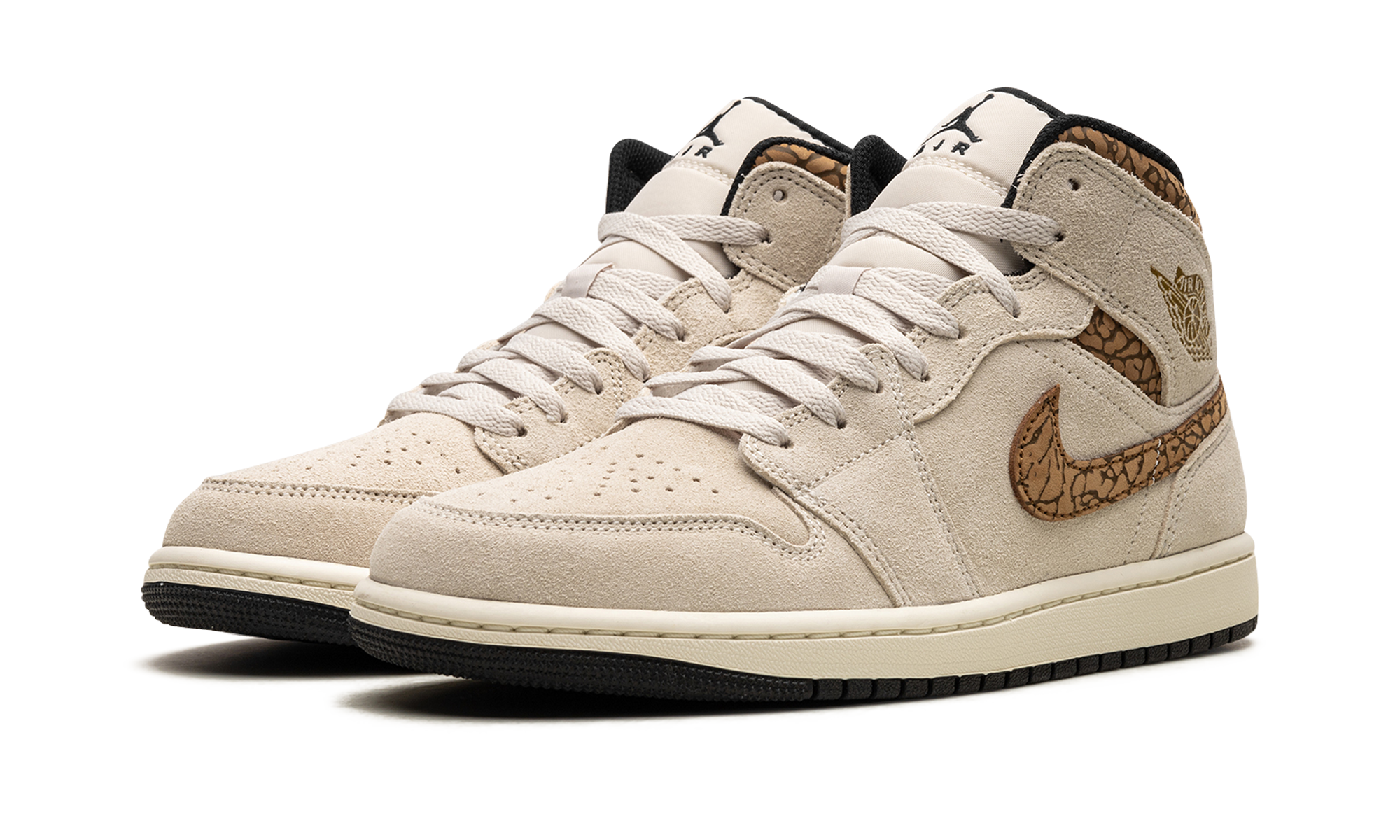 Air Jordan 1 Mid SE Brown Elephant 3