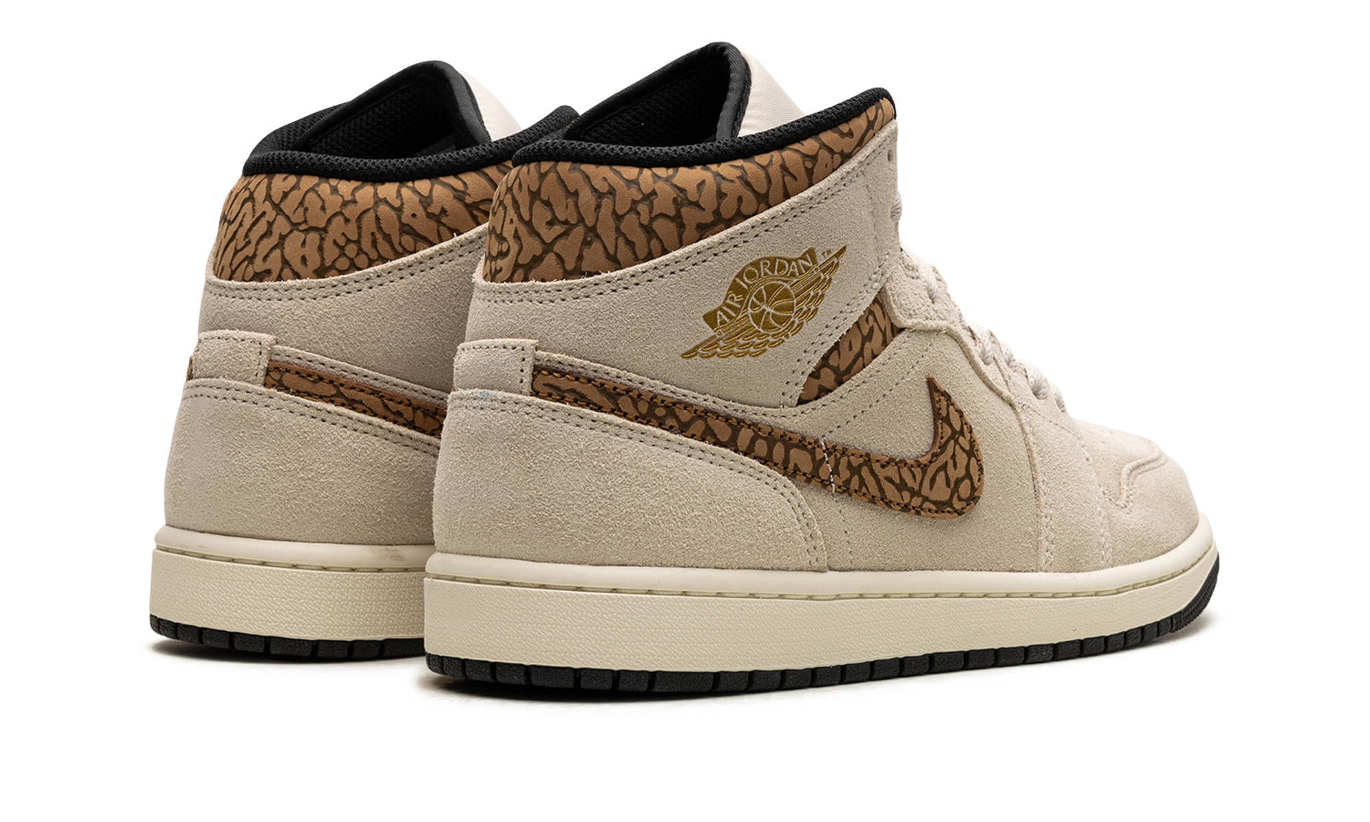 Air Jordan 1 Mid SE Brown Elephant 4