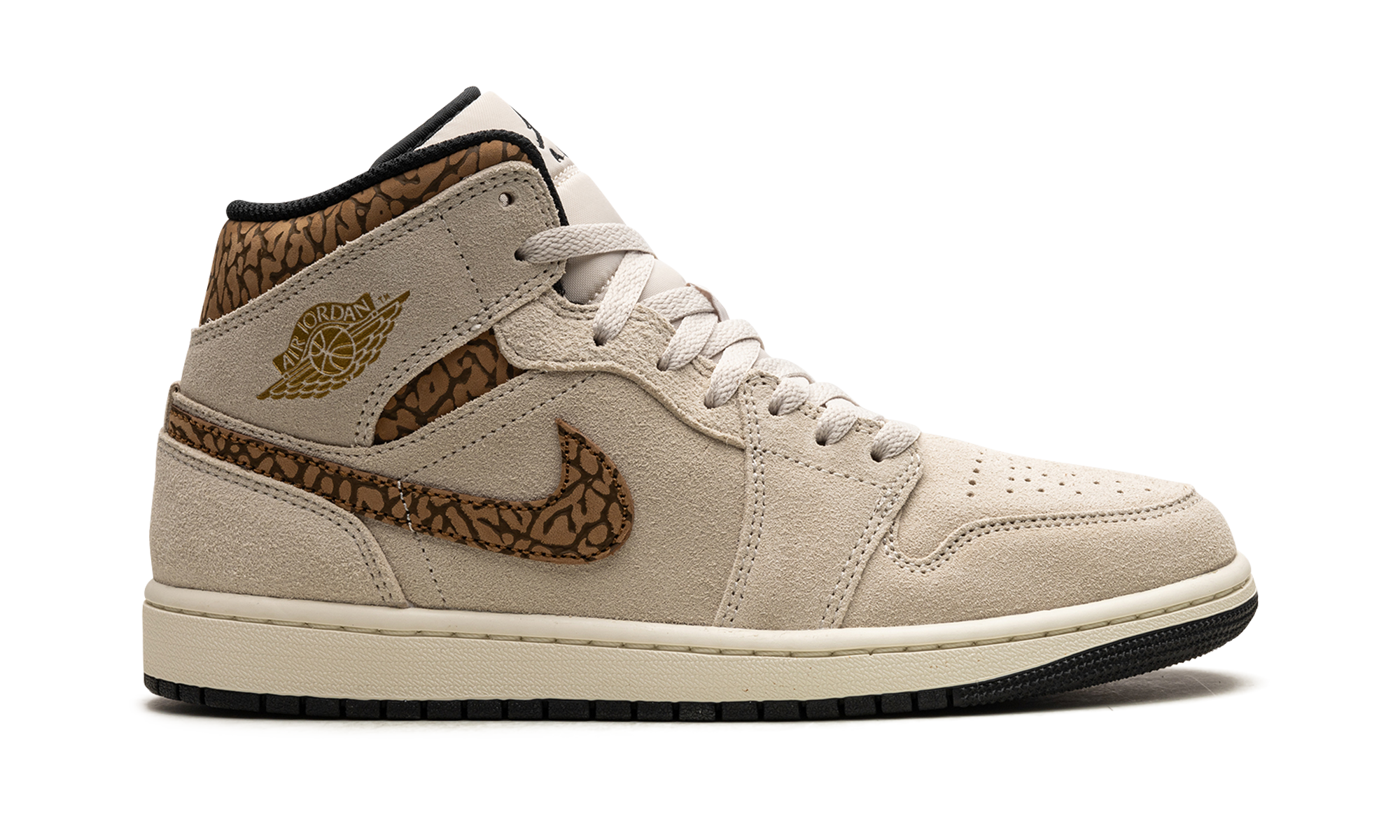 Air Jordan 1 Mid SE Brown Elephant 7