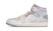Air Jordan 1 Mid Se Craft Inside out White Gray