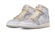 Air Jordan 1 Mid Se Craft Inside out White Gray