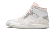 Air Jordan 1 Mid Se Craft Inside out White Gray
