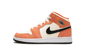 Air Jordan 1 Mid Se Orange Suede