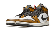 Air Jordan 1 Mid Se Orange Wear-Away