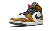 Air Jordan 1 Mid Se Orange Wear-Away