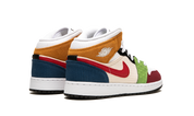 Air Jordan 1 Mid SE Patchwork (GS) 4